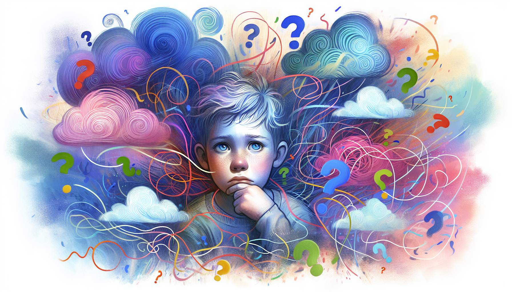 An illustration depicting the relationship between autism and anxiety disorders.